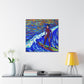 Surf's Up Impressionism - Canvas