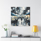 Illuminated Urban Tranquility - Canvas