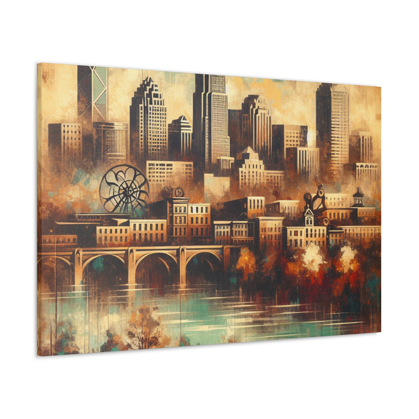 "Aetheric Charlotte Twilight" - Canvas