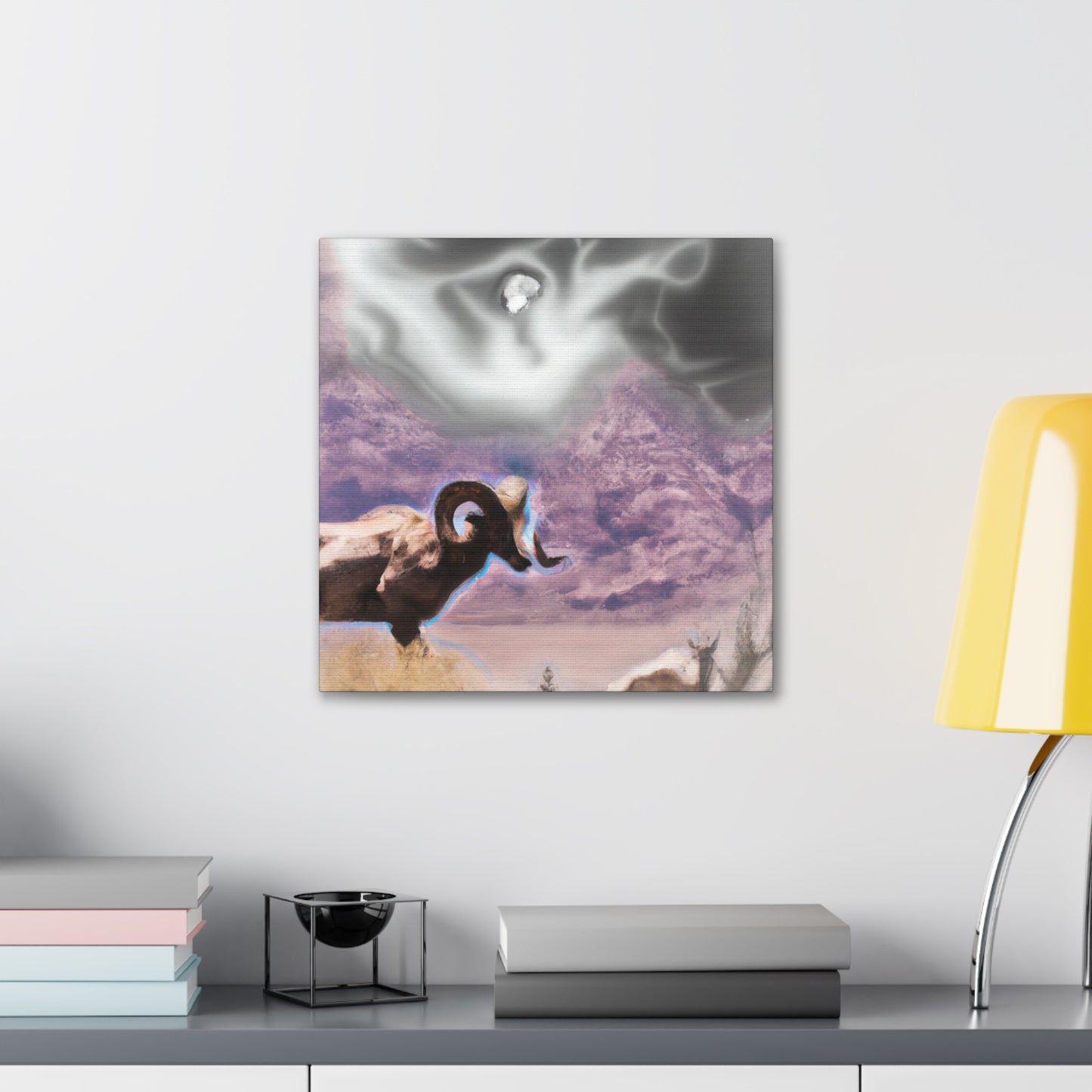 Bighorn Dreamscape Scene - Canvas