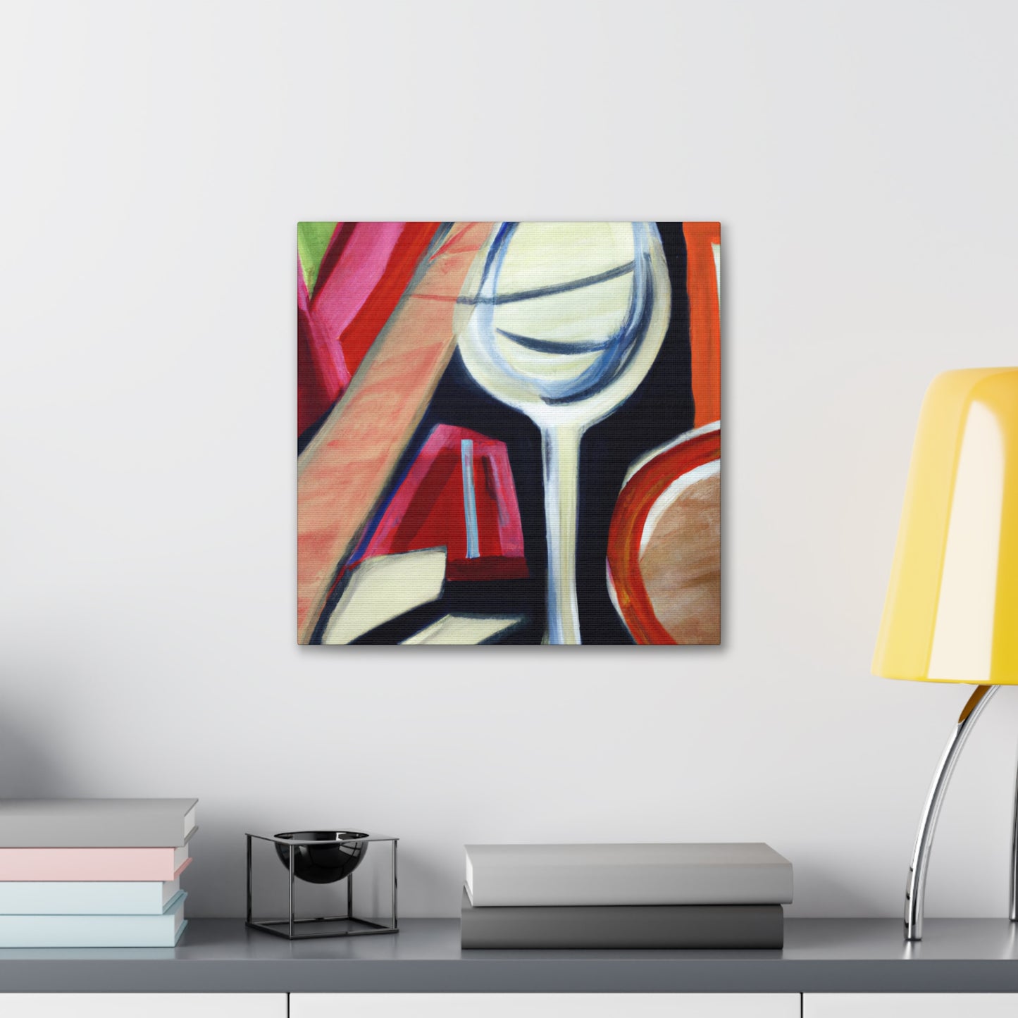 "Glow of the Wineglass" - Canvas