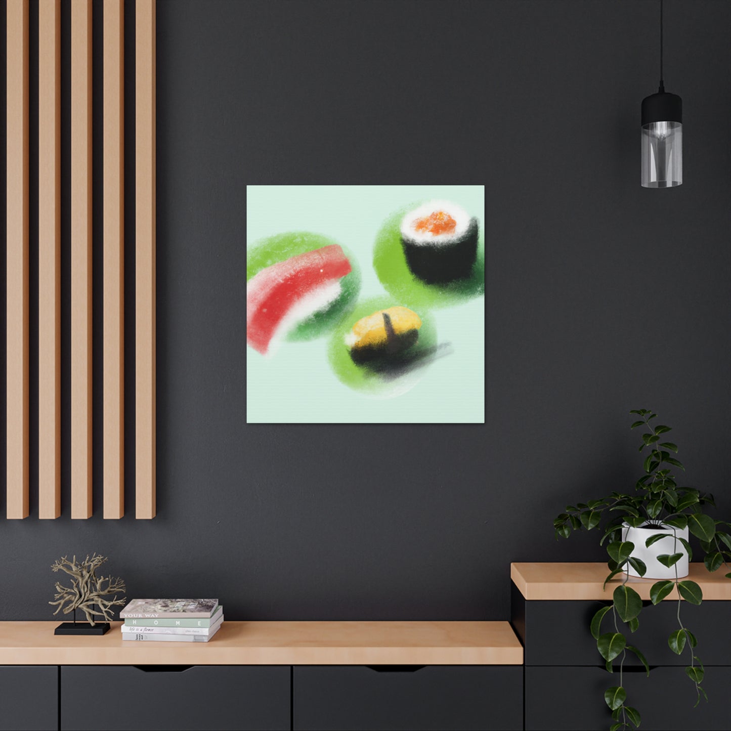 Sushi by the Sea - Canvas