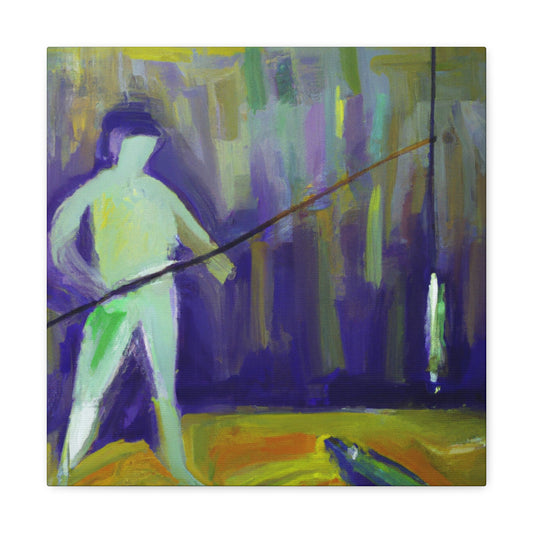 Fishing in Abstractions - Canvas