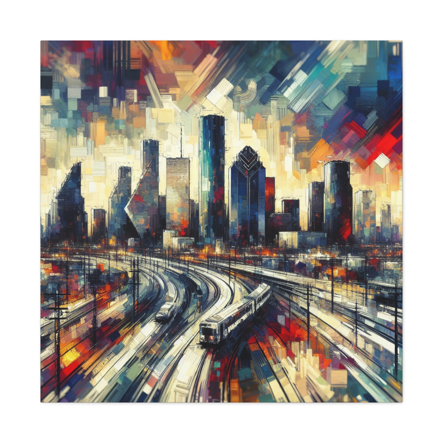 "Enchanting Houston Skies" - Canvas