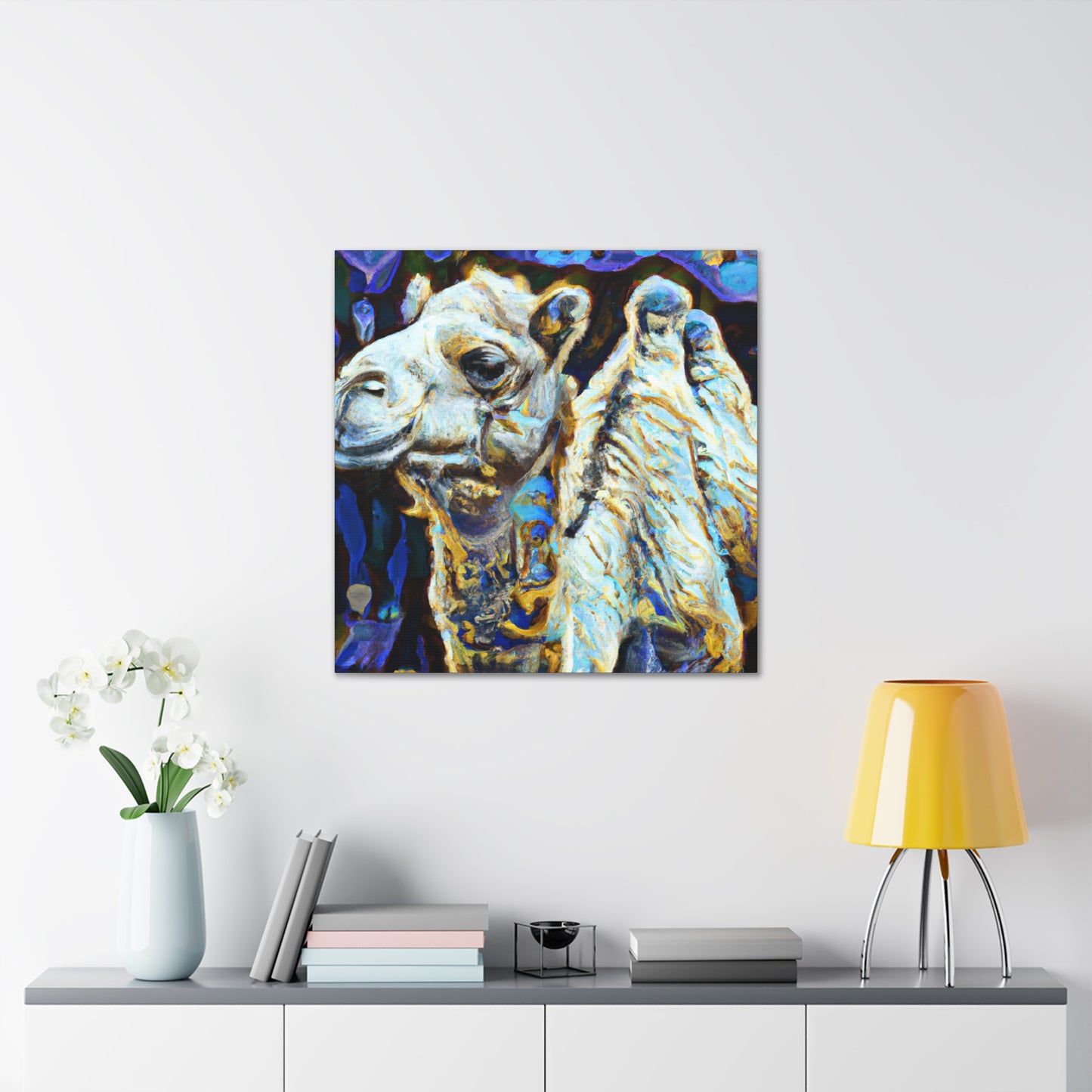 "Camel in Expressionism" - Canvas