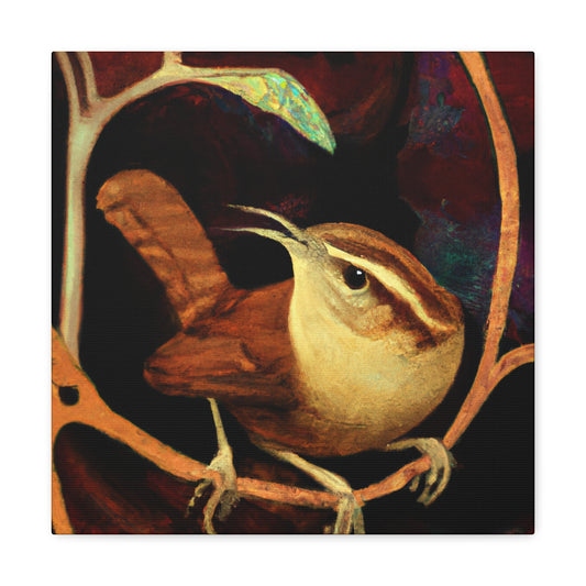 Carolina Wren Glorified - Canvas