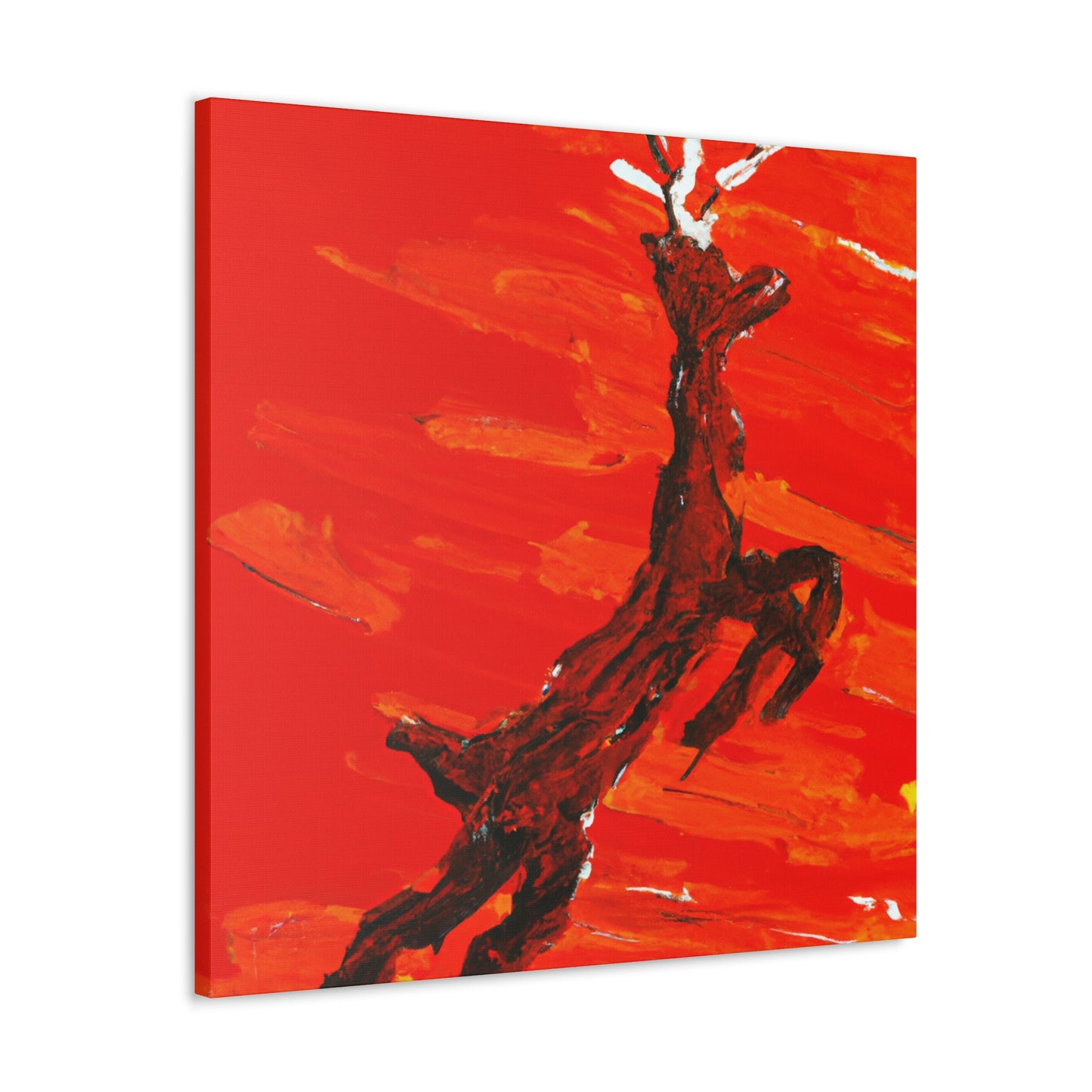 Reindeer in Simplicity - Canvas