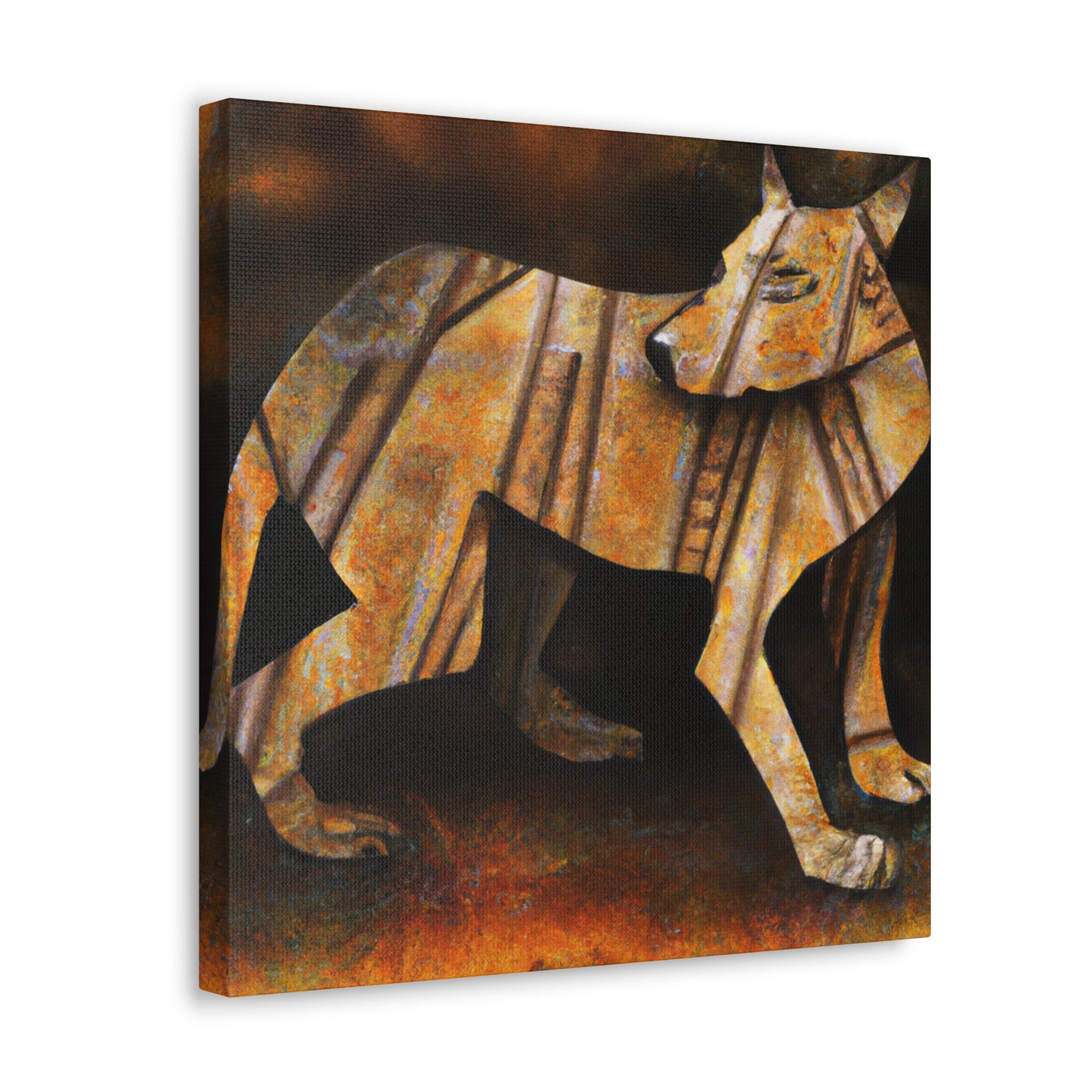 Roaring Tasmanian Tiger - Canvas