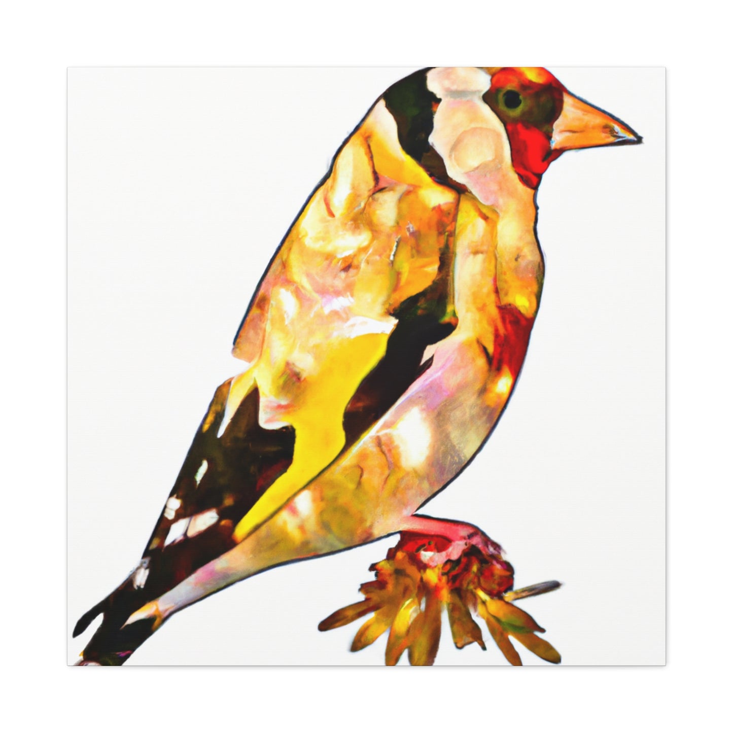 "Goldfinch American Splendor" - Canvas