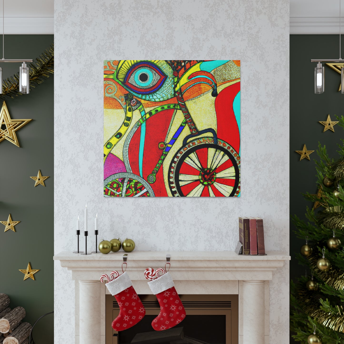 Bicycle of Imagination - Canvas