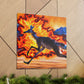 Roadrunner in Surrealism - Canvas