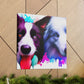 Border Collie Portrait - Canvas