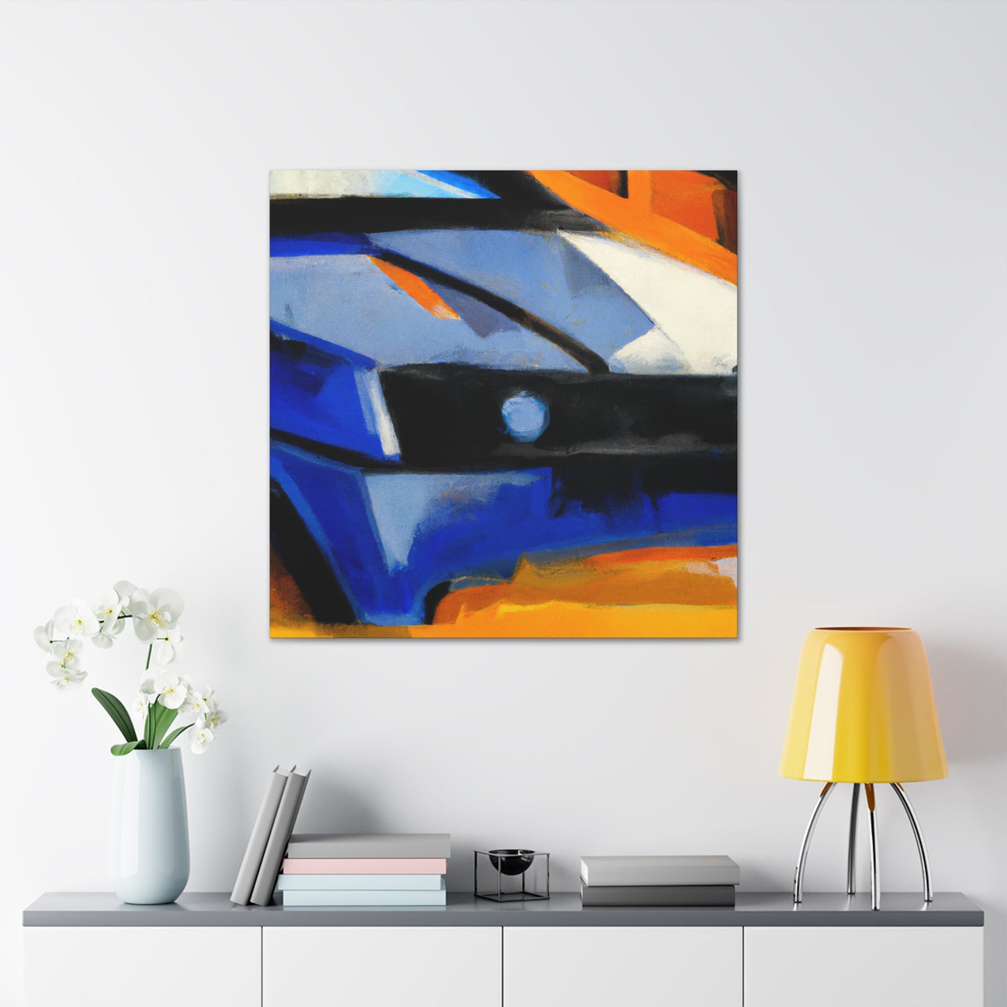 Car in Motion 1940 - Canvas