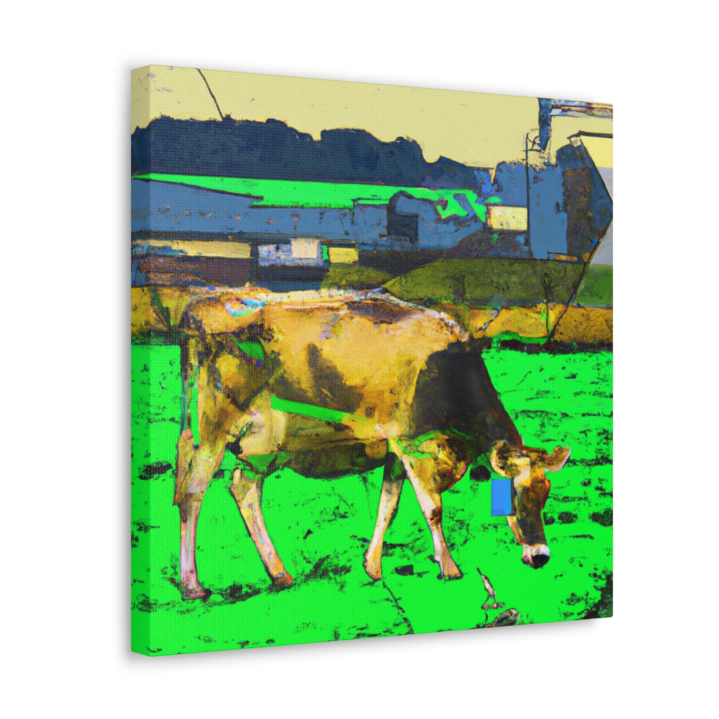 "Cow On The Farm" - Canvas