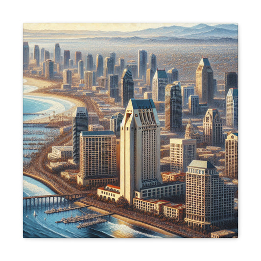 "Vivid San Diego Dreams" - Canvas