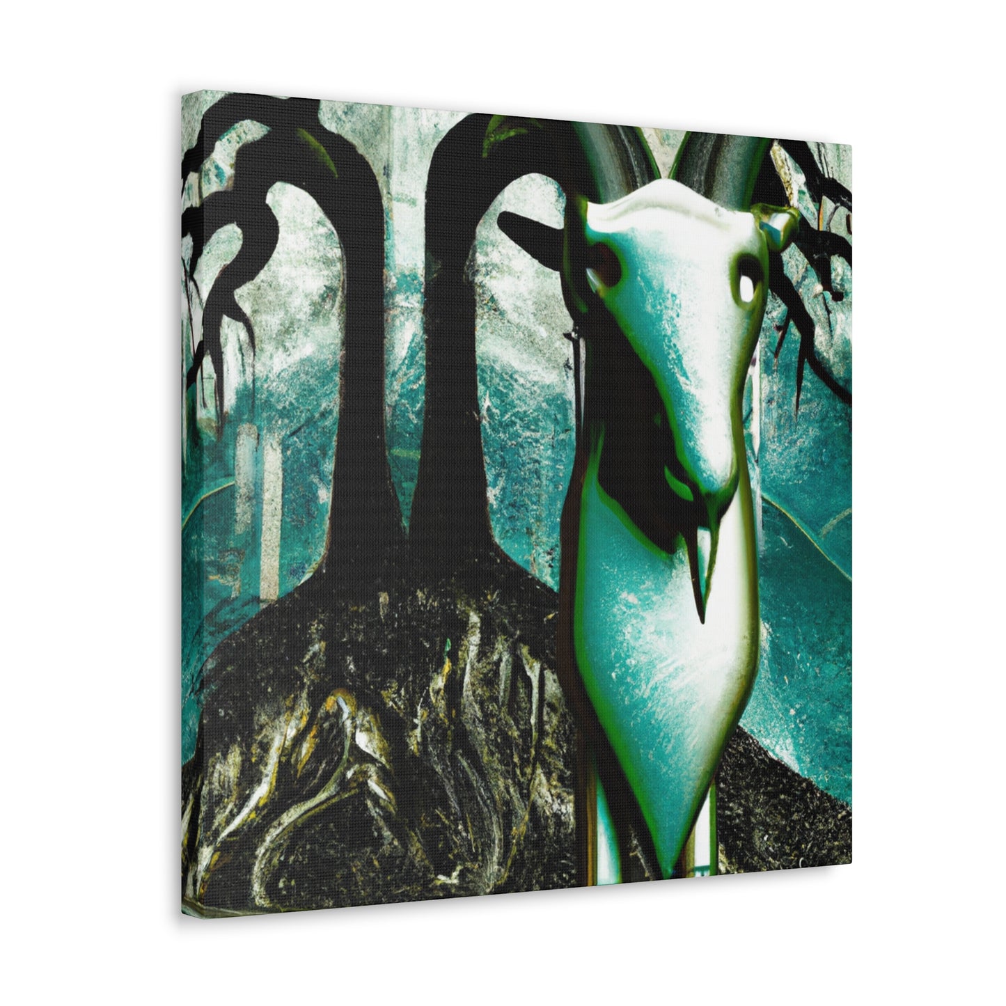 Mountain Goat Dreamscape - Canvas