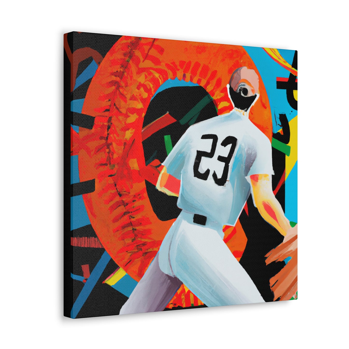 Catching Baseball Dreams - Canvas