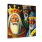 Three Wise Men Dawn - Canvas