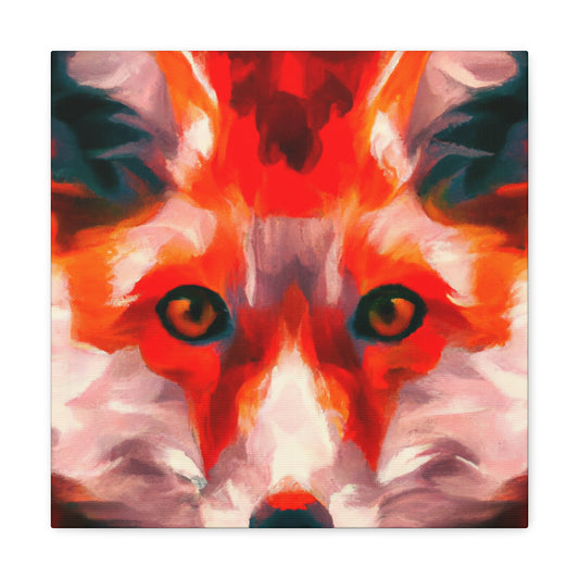 "Dhole in Digital Art" - Canvas