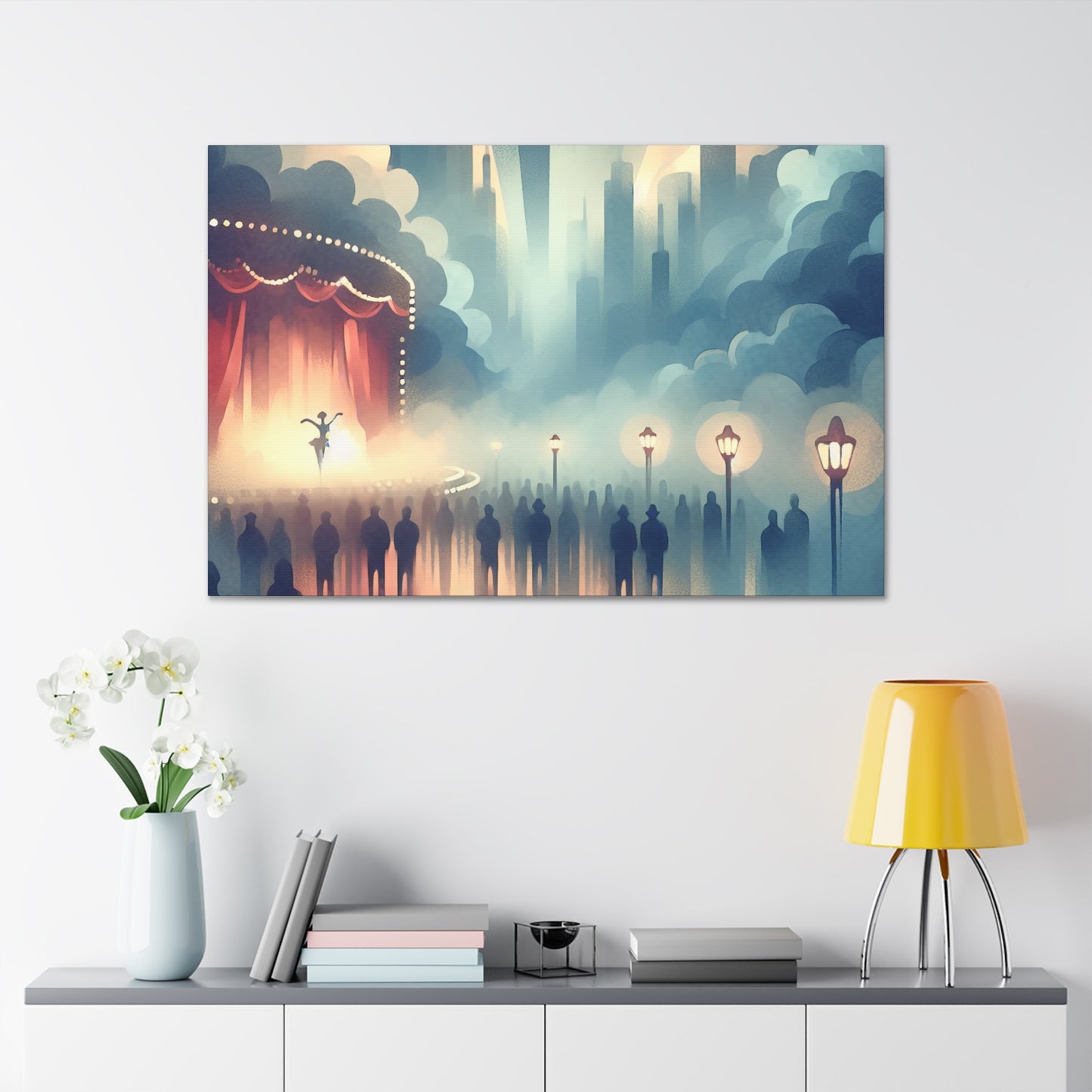 Whirling Timeless Cabaret - Canvas