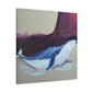 Whale in the Shallows - Canvas