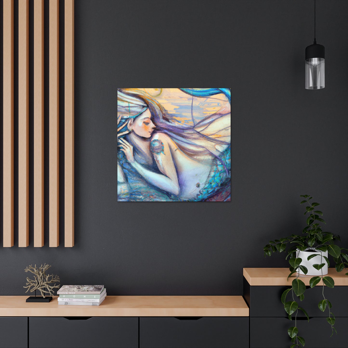 Mermaids of the Deco - Canvas