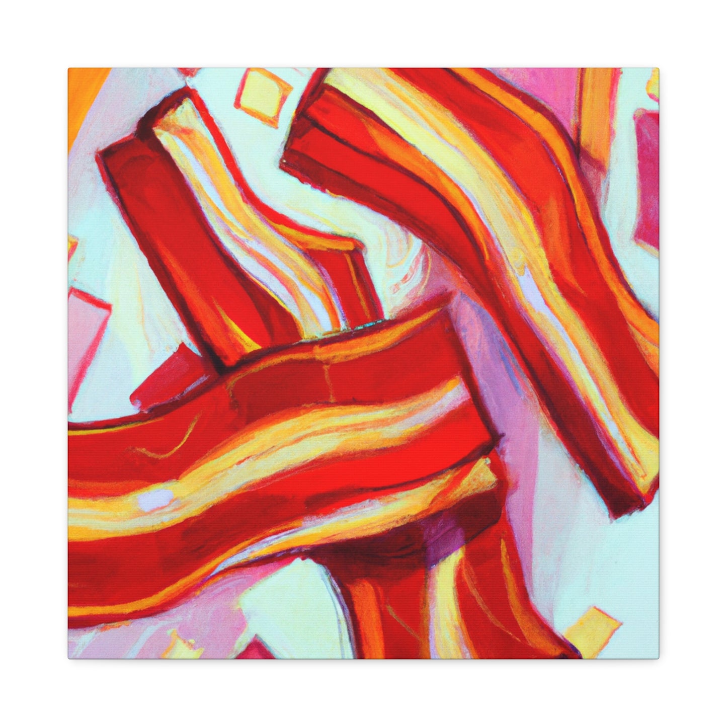 "Bacon Sizzles Forever" - Canvas