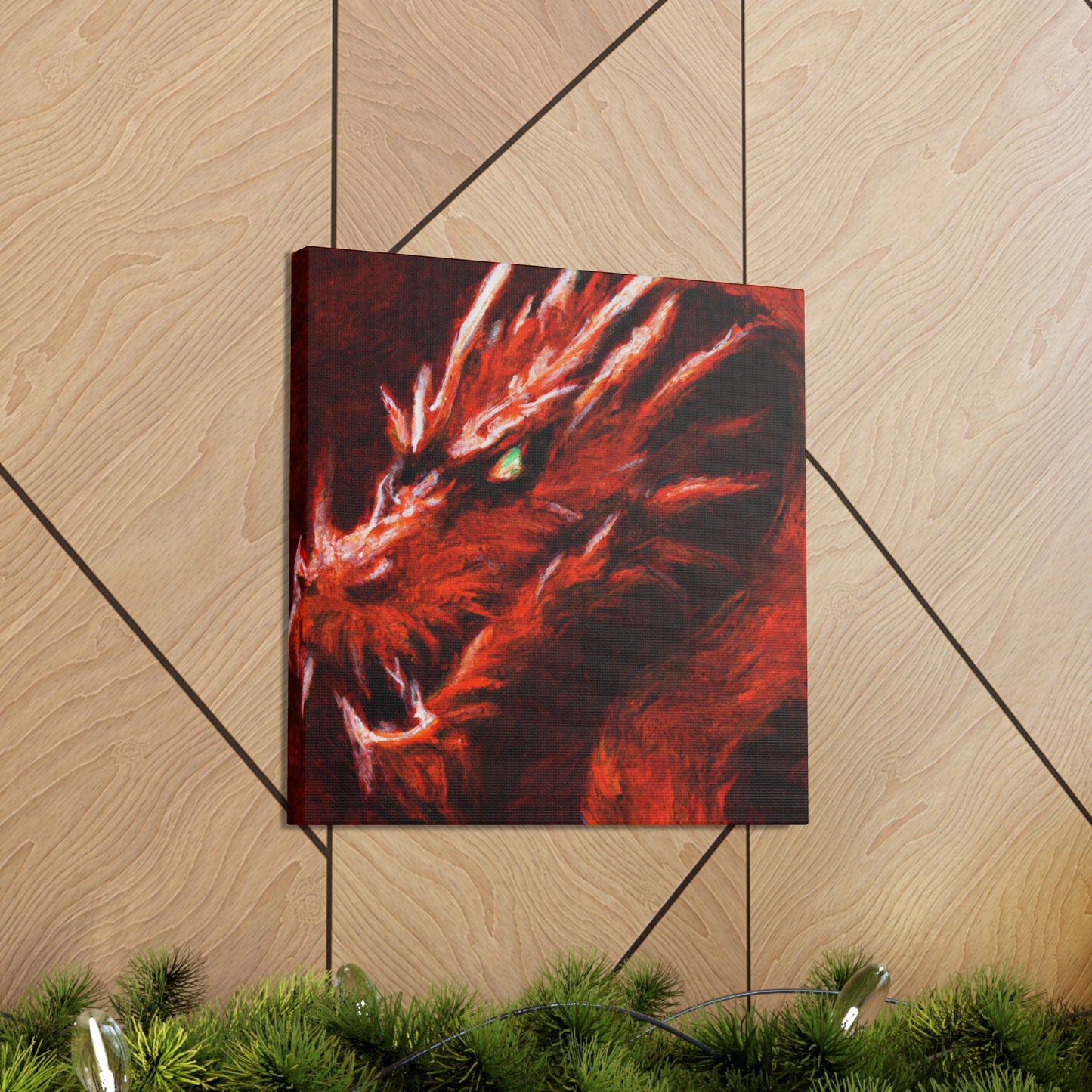 "Dragon's Majestic Majesty" - Canvas