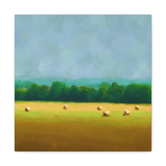 Golden Hayland Bliss - Canvas