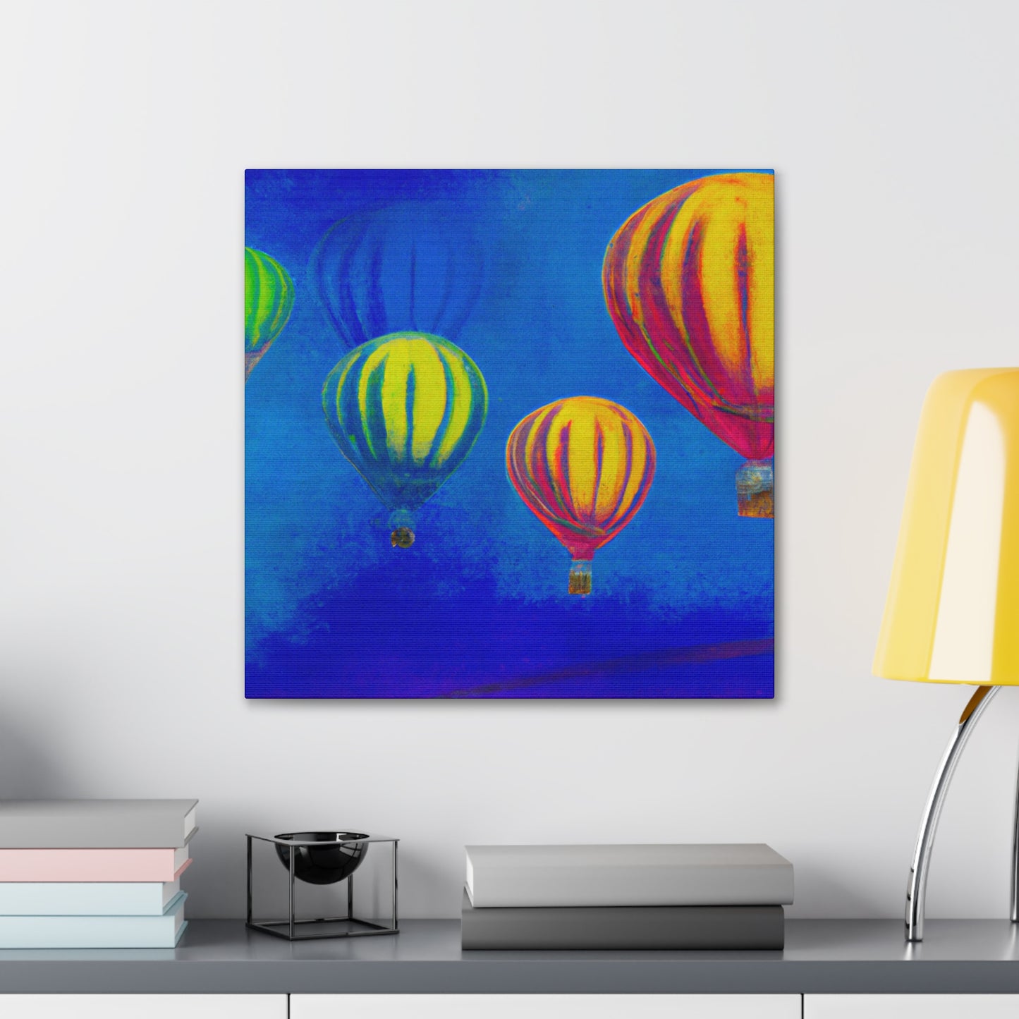 "Hot Air Escapade" - Canvas