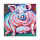 "Portrait of the Piggy" - Canvas