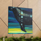 Manatee in Art Deco - Canvas