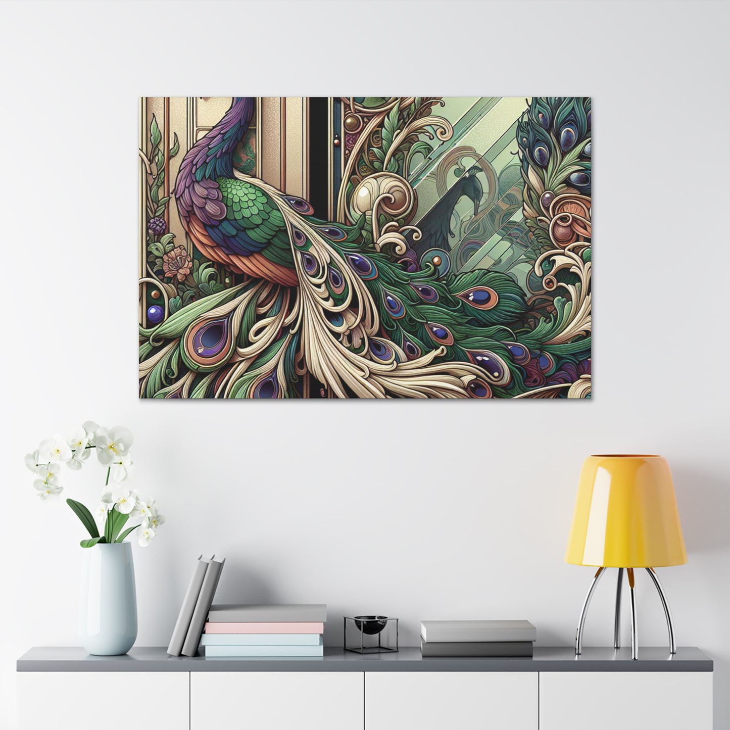 Ethereal Embrace of Nature - Canvas