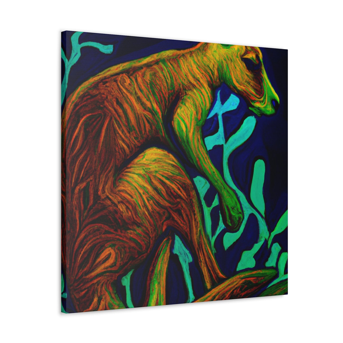 Kangaroo in Utopia - Canvas