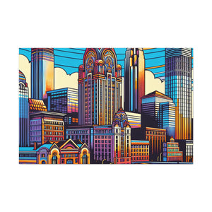 "Enchanting Minneapolis Elegance" - Canvas