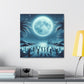 "Luminous Nocturnal Celebration" - Canvas