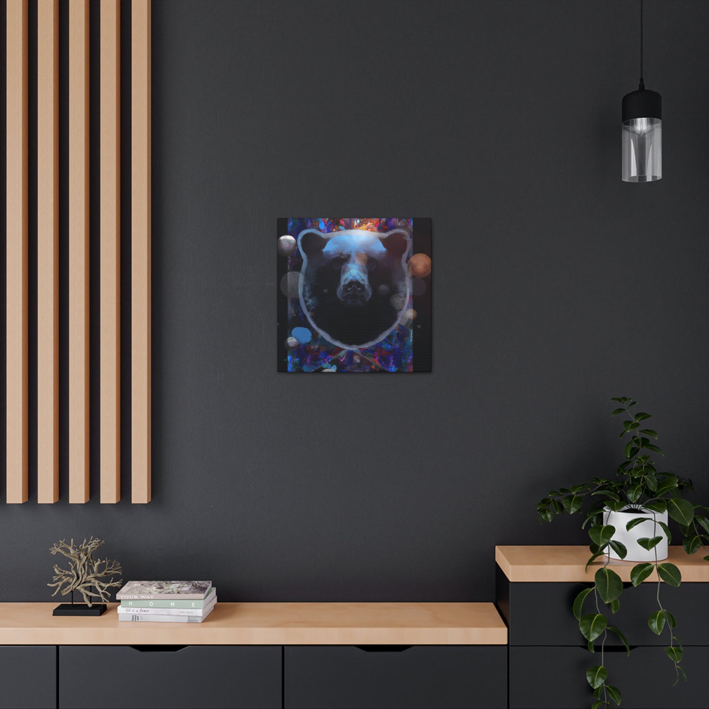 "Asiatic Black Bear Dream" - Canvas