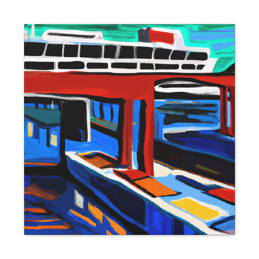 Ferry Across the Sea - Canvas