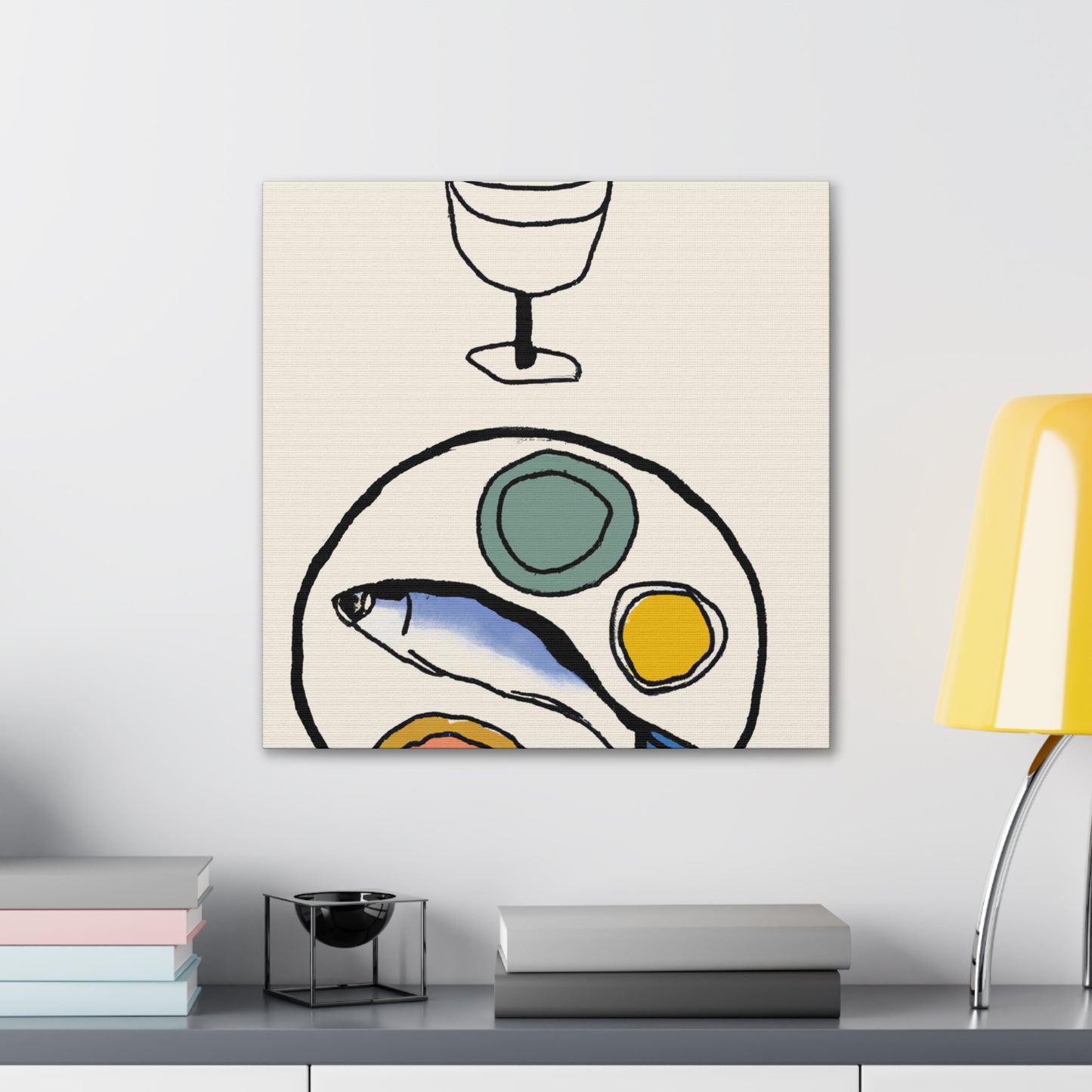 Sea of Shellfish Bliss - Canvas