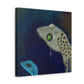 "Lizard in a Dreamscape" - Canvas