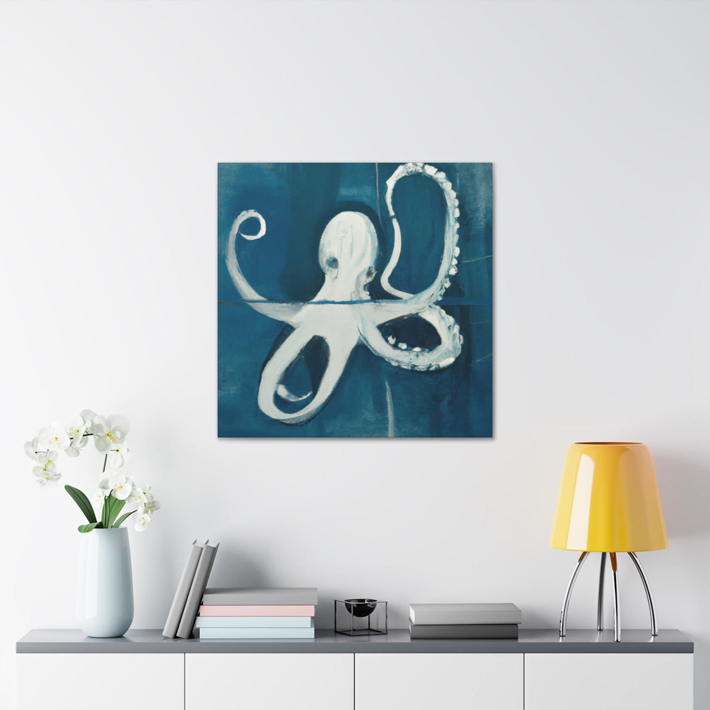 Octopuses in Abstraction - Canvas