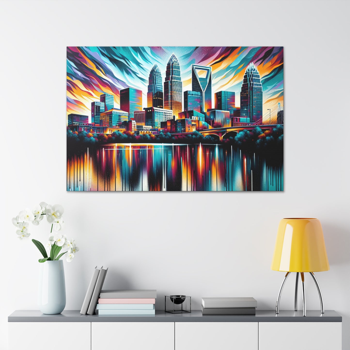 Queen City Mural Majesty - Canvas