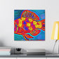 Rainbow Fish Reverie - Canvas