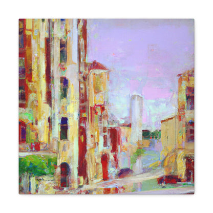 "Art Deco Impressionism" - Canvas