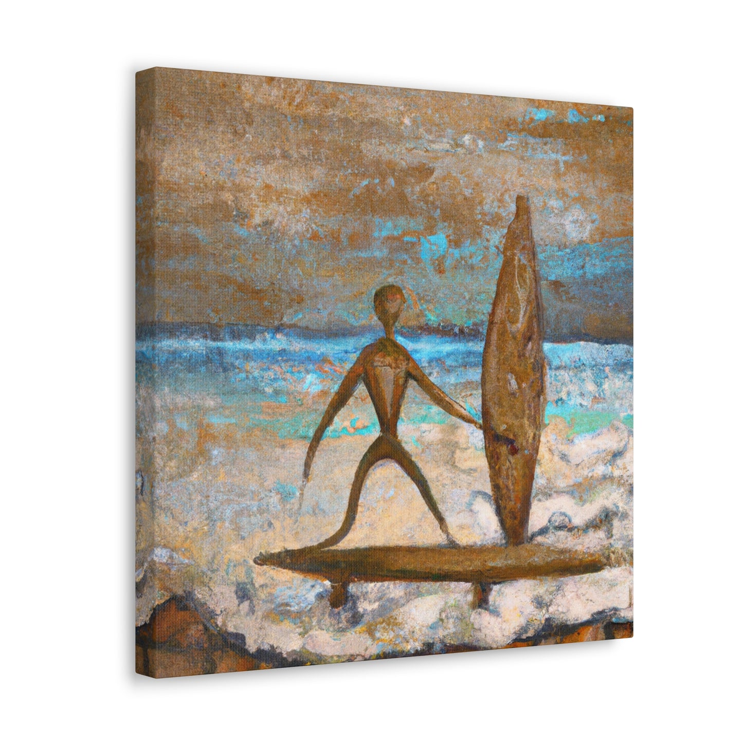 Surfing the Surrealistic - Canvas