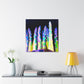 Asparagus in Art Deco - Canvas