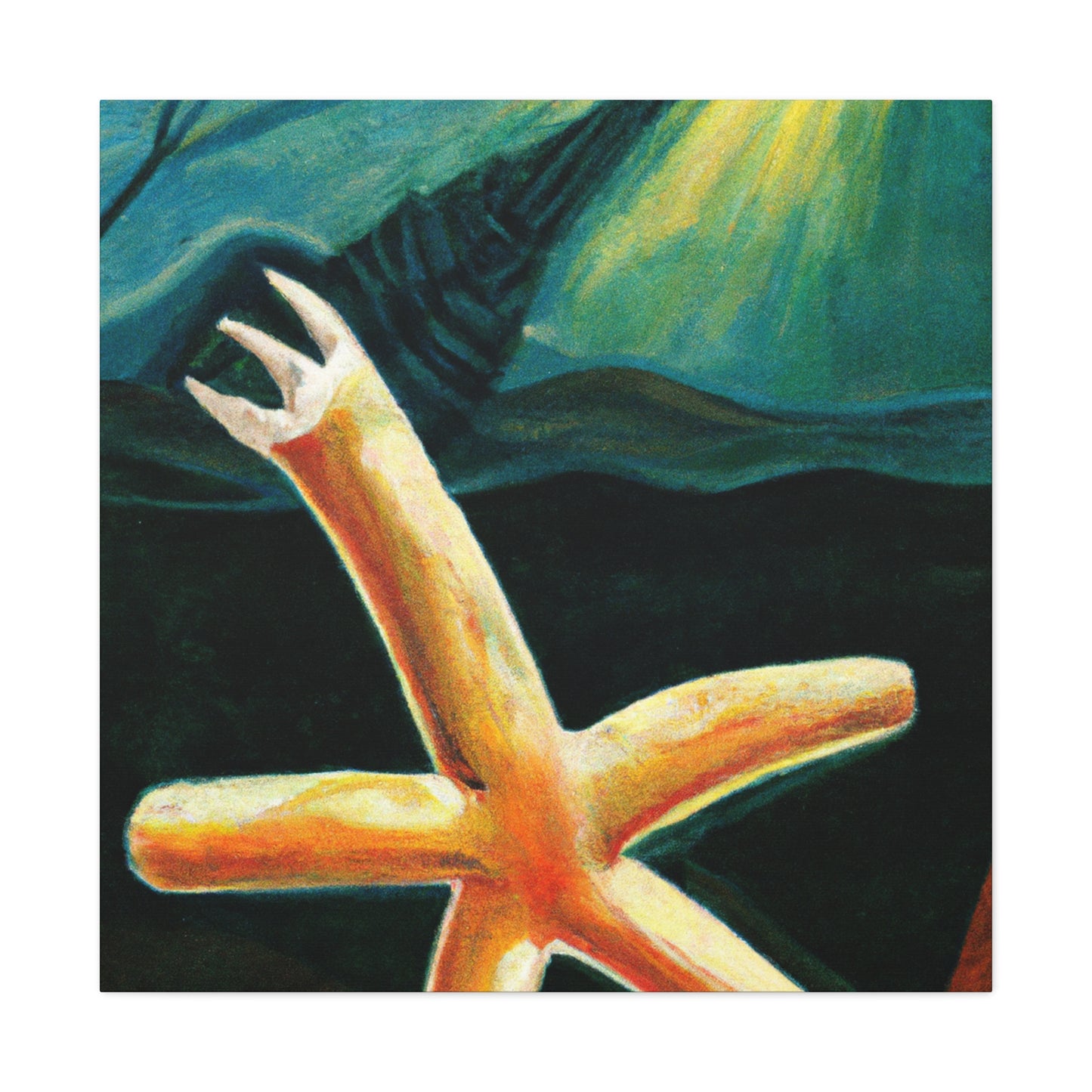 "Life Among the Starfish" - Canvas