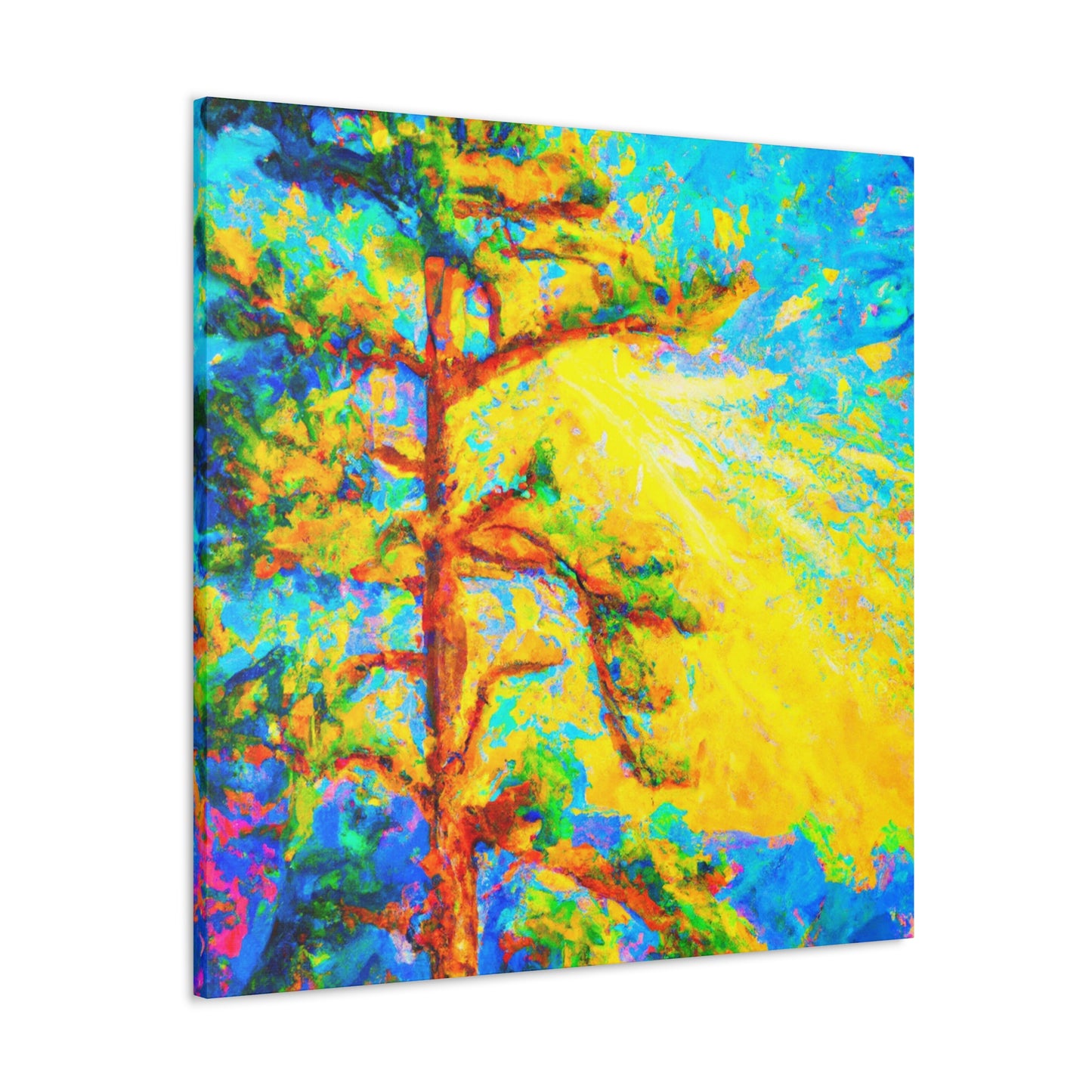 Cedar Tree Grandeur. - Canvas