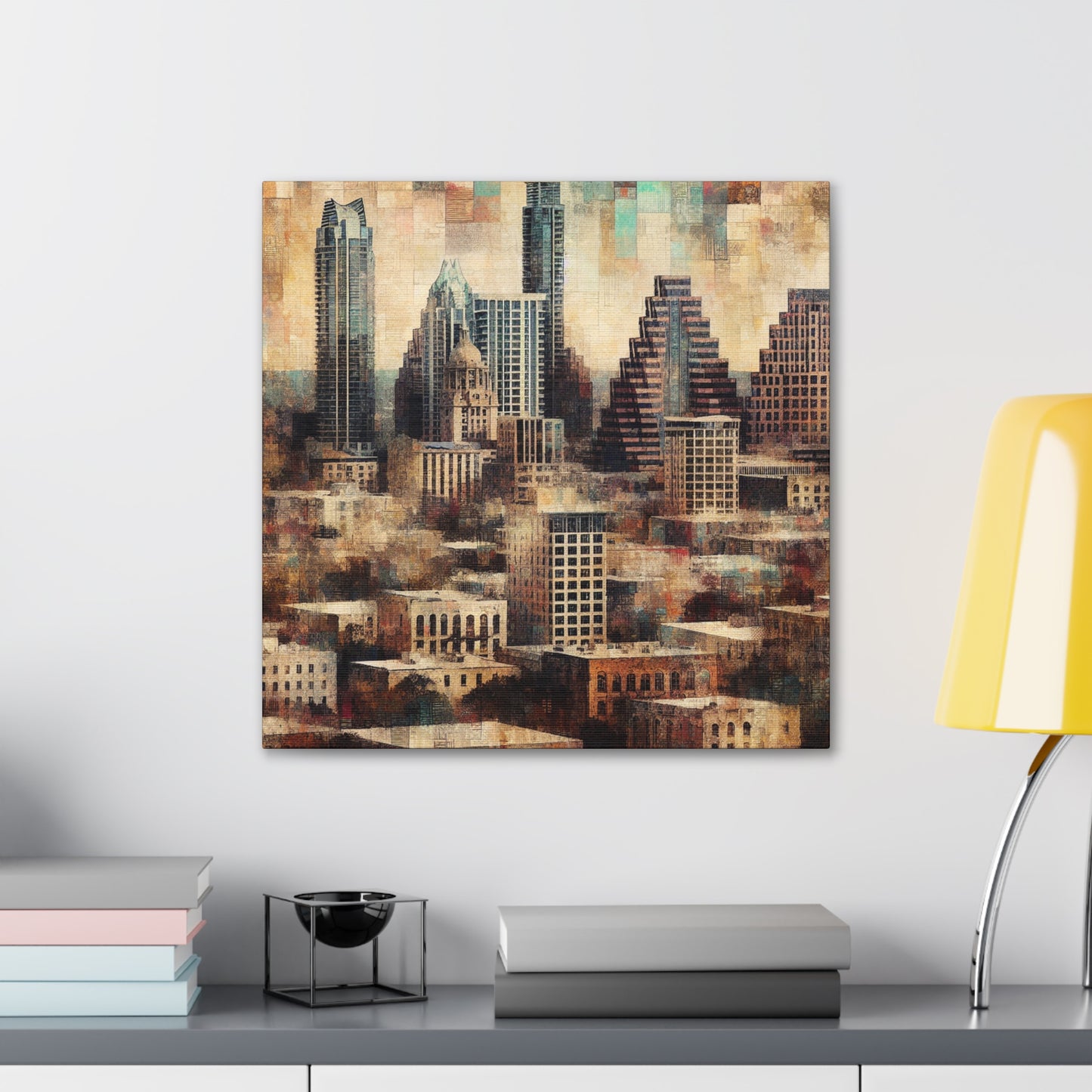 "Vibrant Austin Serenity" - Canvas