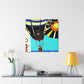 Parasailing Under Moonlight - Canvas